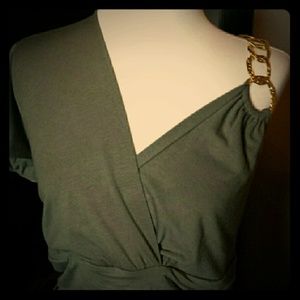 💕Pre-loved💕 CAVARACCI SHOULDER TOP